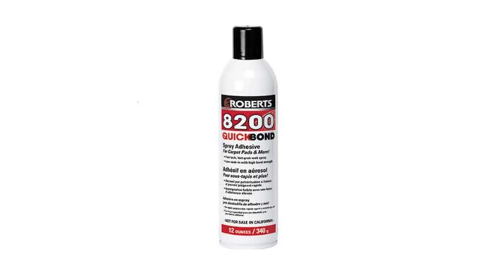 Roberts 8200 Quick-Bond spray adhesive